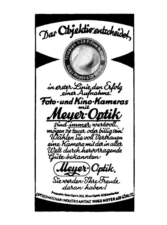 Meyer Reklame 1935