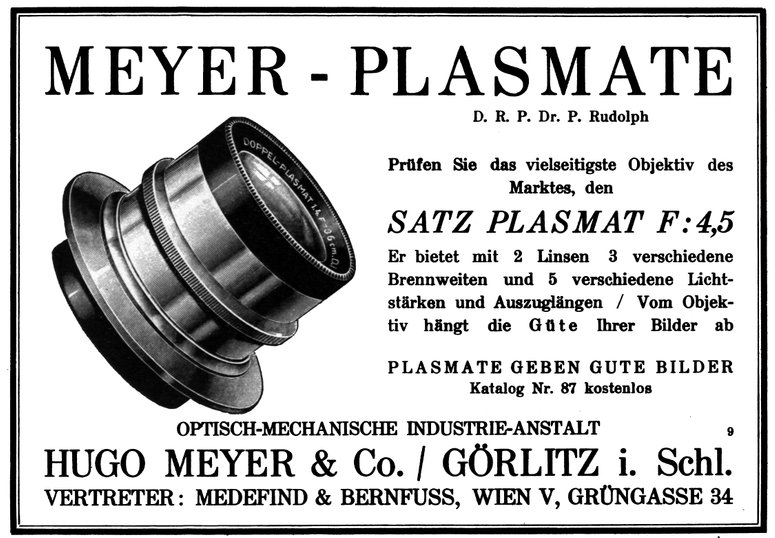 Meyer Plasmat 1926