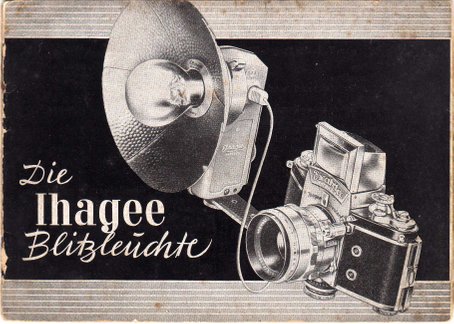 Bedienungsanleitung "Die Ihagee Bkitzleuchte" 1959 / zeissikonveb.de